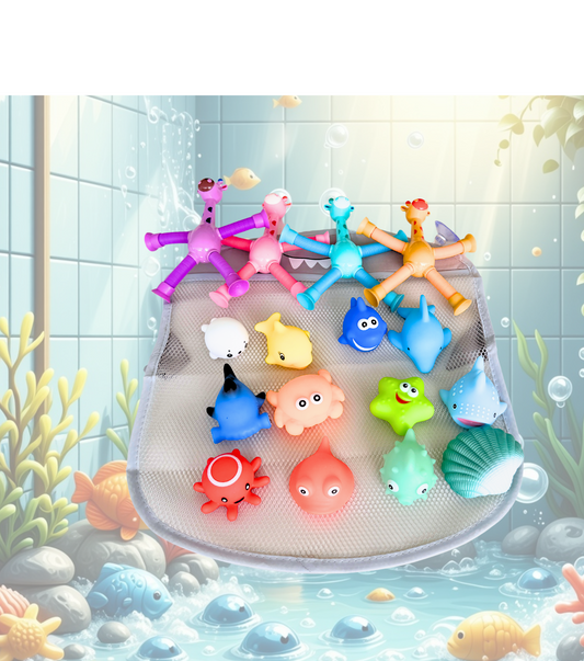 🛁 OmniHaven Sensory Combo Kit – The Ultimate Bath Time Adventure